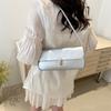 Trendy Street Style Pu Small Square Shoulder Bag Chic Summer 2024 Fashion