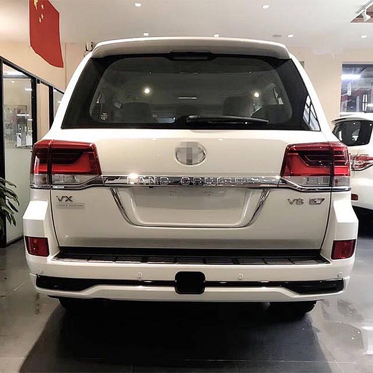 Kompatibel bakre registreringsskylthållare för 2008-2021 Toyota Land Cruiser Prado - U-formad dekorativ ram