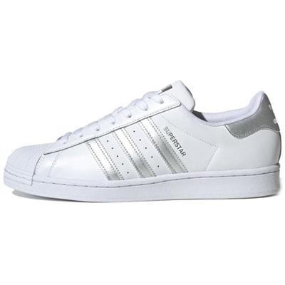 Superstar 'White Silver Metallic' (Unisex) Cloud White / Silver Metallic / Cloud White Skateboard Shoes FX2329