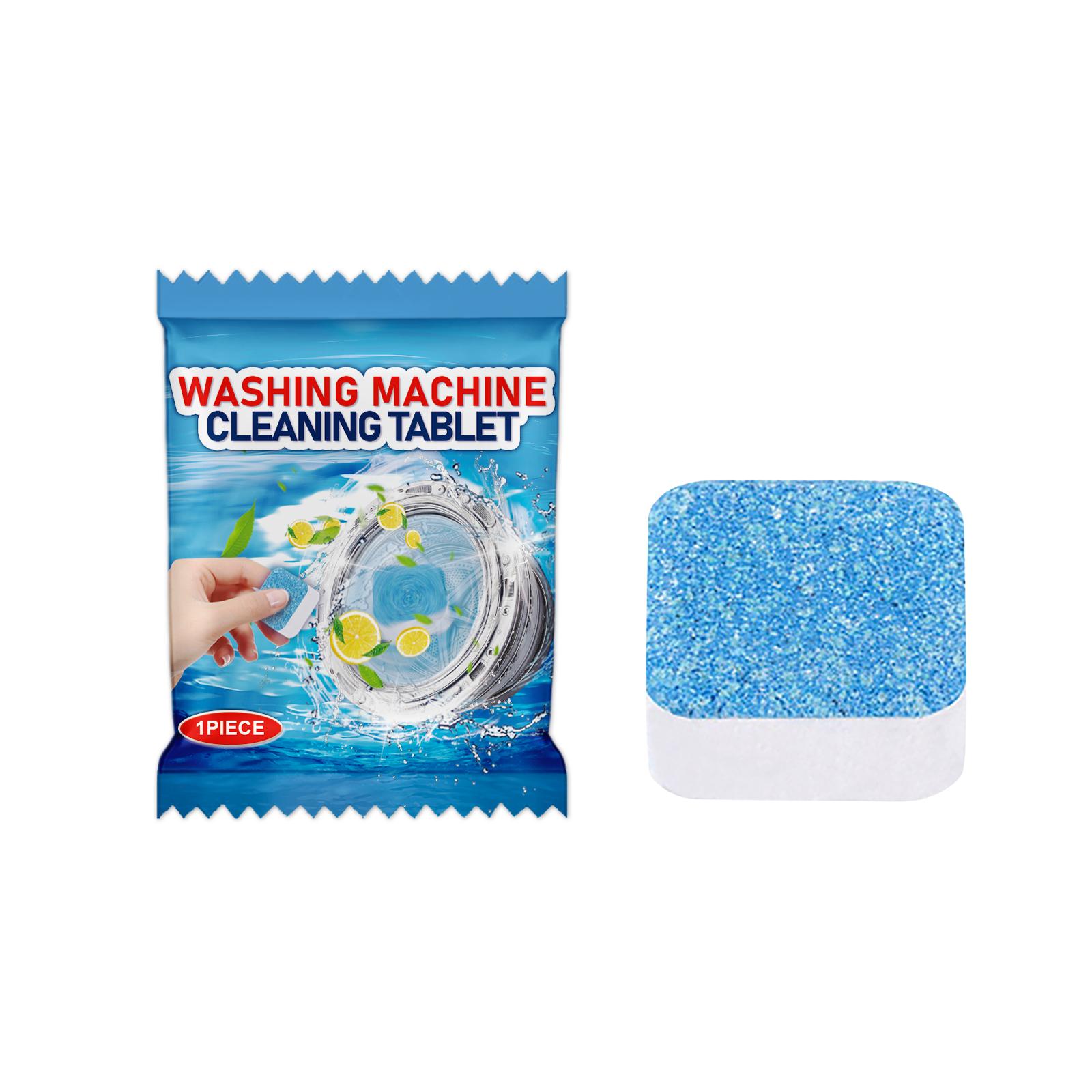 Jakehoe Washing Machine Cleaning Tablets Household Drum Washing Machine Cleaner for Removing Odors and Dirt with Long-Lasting Fragrance