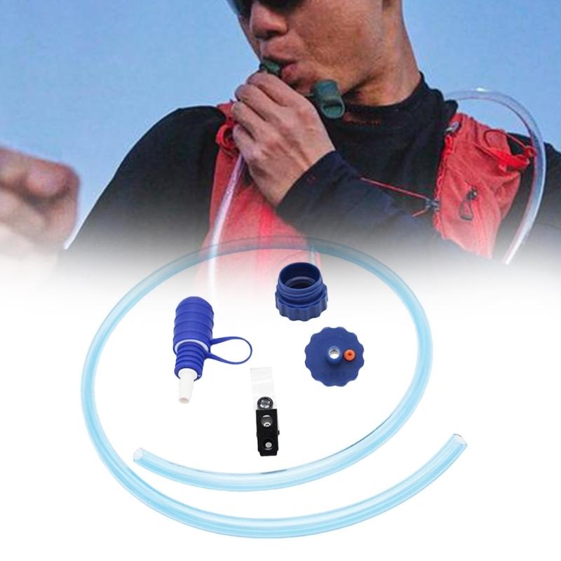 Fietsbidon Drinkslang Waterfles Drinkslang met Dubbele Adapter Hydratatiesysteem Drinkslang Kits Eenvoudig te Gebruiken