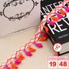 5 Meter Colorful Ethnic Style Curtain Decorative Tassel Lace Trim Upholstery Costume Fringe Trim Sewing DIY Accessories