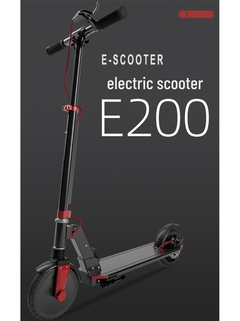 Opvouwbare 8-Inch Elektrische Step voor Kinderen en Volwassenen - Lithium Batterij, Draagbaar Forenzenvoertuig