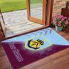 Crystal Velvet Rug Custom Name Text, Soft Non Slip Floor Mat Home DecorBurnley Football