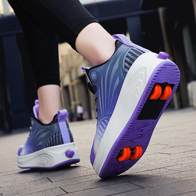 Patins de Rodas Automáticos de Quatro Rodas