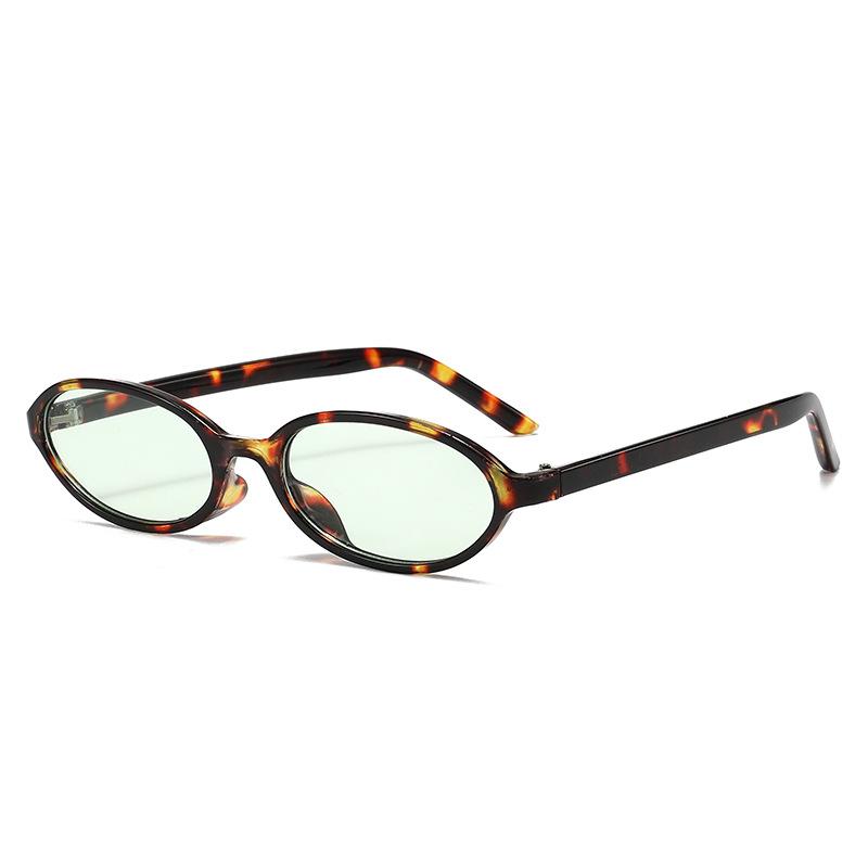 JYL TS Halara korean small oval sunglasses, ladies old money shades, UV protection eyewear