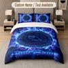 Set Biancheria da Letto Personalizzato Sheffield Wednesday FC, Stampa Nome Testo 1 Copripiumino più 2 Federe Tessili per la Casa