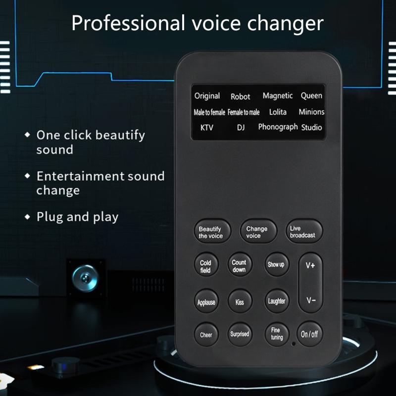 4.1 Channel USB Sound Interfaces For Real Time Voice Modulation In Streaming Podcasts And Online Broadcasting