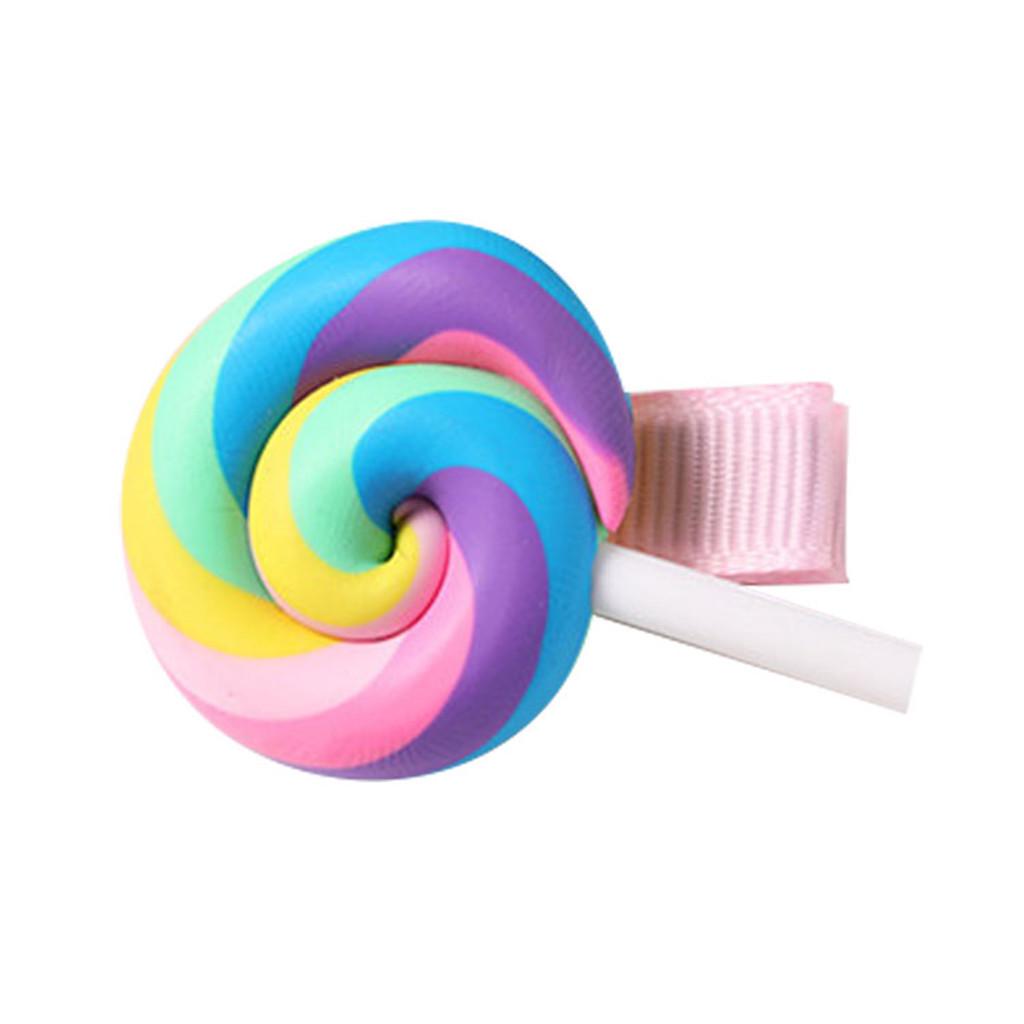 

Заколка для волос Детская заколка для волос Заколка для волос Облако Радуга Зажим для капель 5,5 см Печать B разноцветный