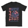 Grendizer Ufo Robot T Shirts Men's Pure Cotton Funny T-Shirts Round Neck Tee Shirt Short Sleeve Clothes Big Size