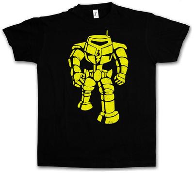 LA GRANDE TEORIA DEL BANG ROBOT MAGLIETTA Sheldon Nerd Cooper TV Geek Manbot TBBT