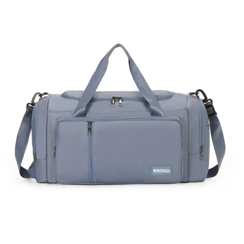 Today's Popular New Three-purpose Wet and Dry Separation Travel Bag Removable Strap Oxford Travel Backpack Fitness