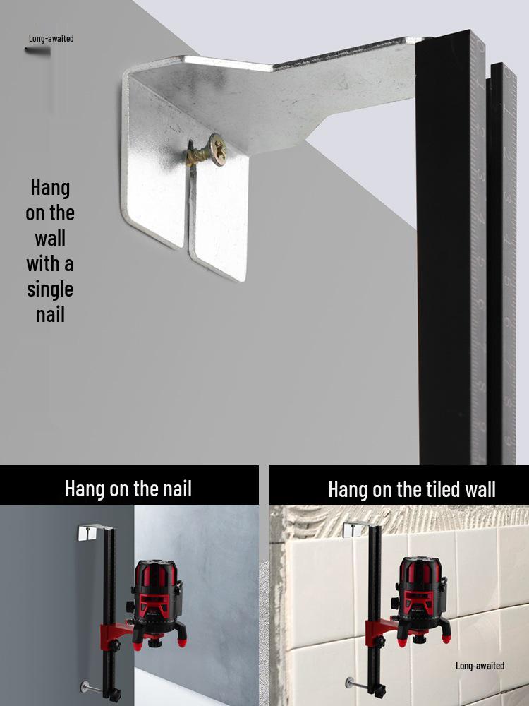 Nivellierbare Wandhalterung für Infrarotlinien und Decken Dekoration