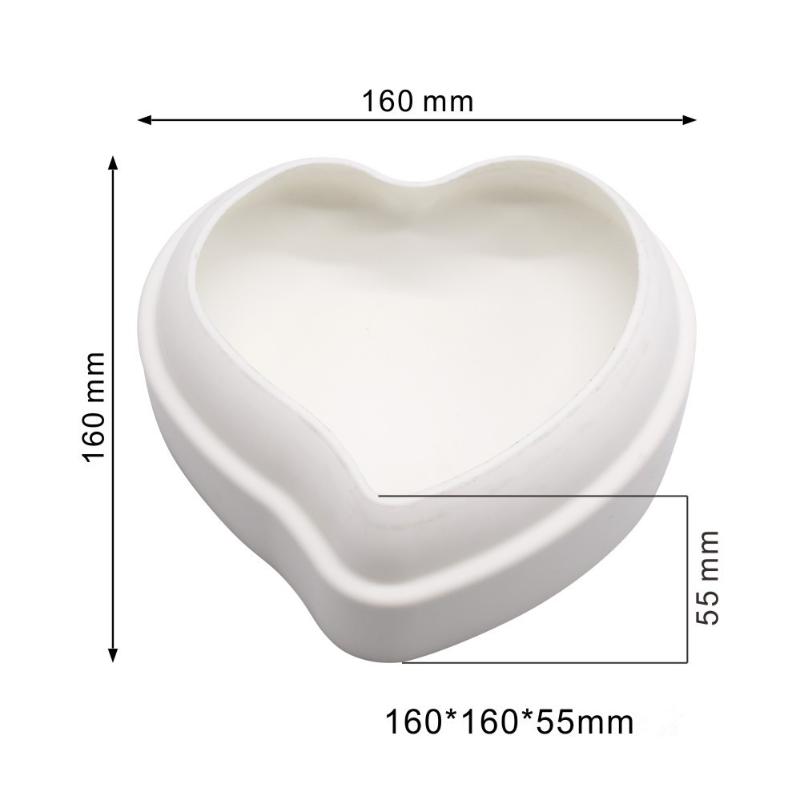 Heart Shape Chocolate Silicone Mold for French Mousse Pastry Flexible Nonstick Baking Tool Perfect for Festive Occasions