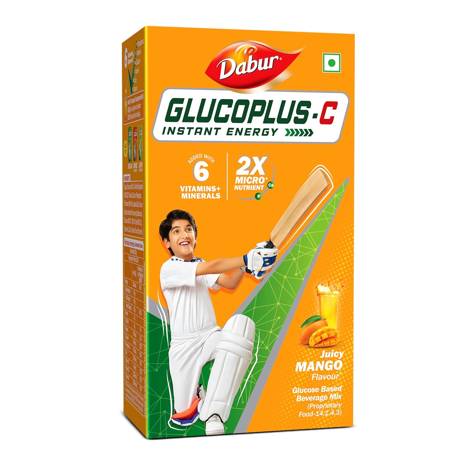 

Dabur Gluco-C Instant Mango Energy Glucose Powder Drink 1 Kg Pack of 1 Quick Energy Refresh Vitamin C Drink Mix
