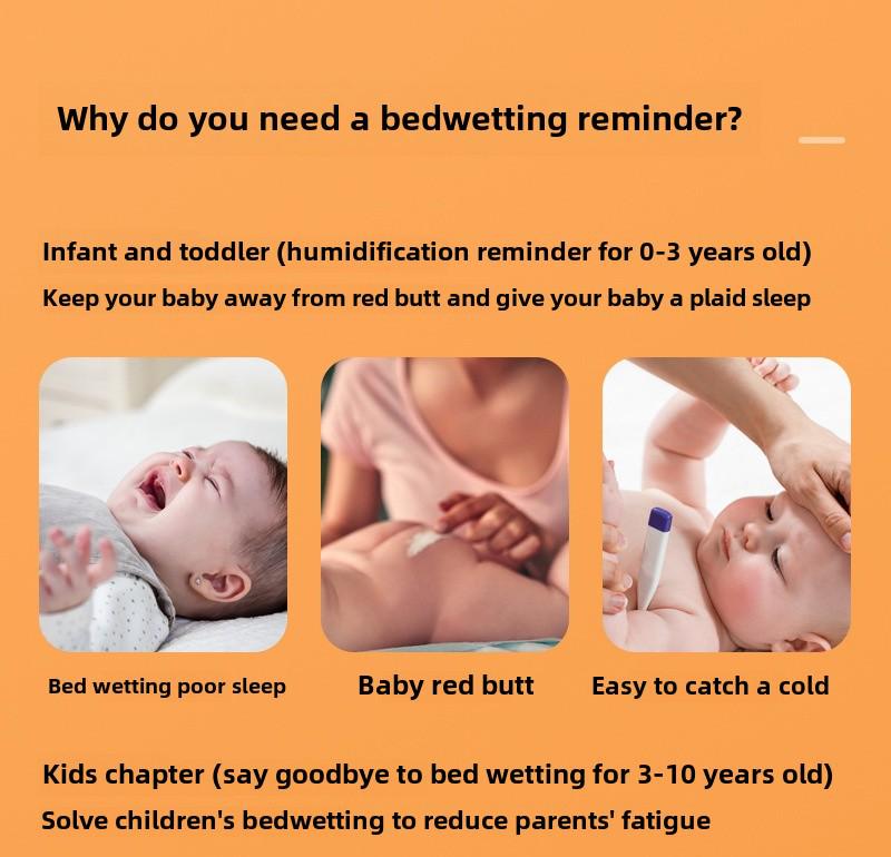 Enuresis Alarm for Bedwetting - Child & Elderly Care Device