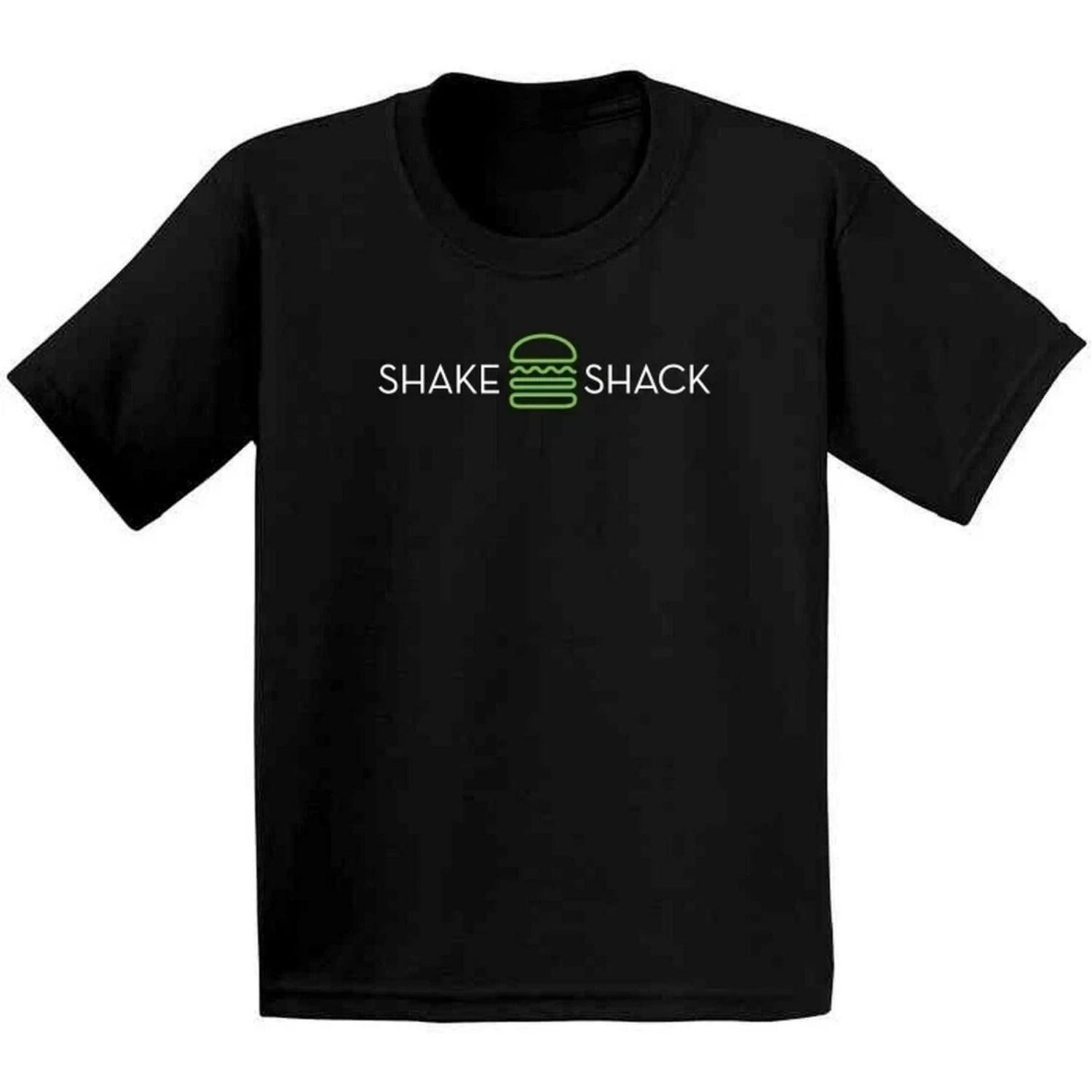 Super Hot! Shake Shack Philadelphia Restaurant T-shirt Daily Outdoor Retro Men s and Women s T-shirt Fan  Printed T-shirt S