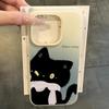 INS Couple Black White Cat Candy Color Phone Case For Xiaomi 14T 15T Pro Xiaomi 17 pro max Xiaomi Mi 11 Lite 5G Shockproof Funda