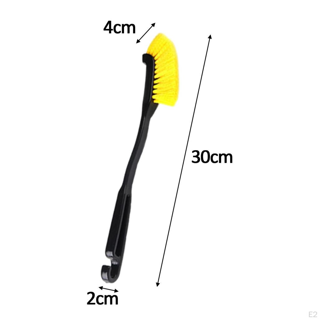 Wheel Brushes for Cleaning Car Wash Brush Rim Durable and Fenders Stiff Tire