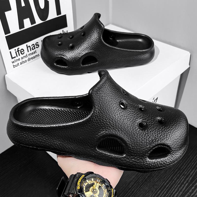 Fashion Mules Slippers For Men shoes 2025 trend Outdoor Slippers Indoor Sandals Slides EVA Soft Non slip Cozy Cloud Feeling