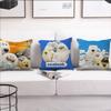 Kissenbezug weich Bequemer Kissenbezug S-Sealook für Sofa lustig Wohn- Cartoon-Zimmer Heim-Büro-Dekor Schutzhüllen