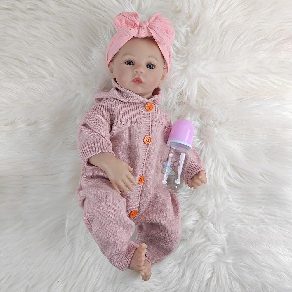 46cm Realistic Baby Doll - Playhouse Soothing Companion & Gift for Girls