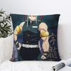 Anime Demon Slayer Tengen Uzui Pillowcase Printing Fabric Cushion Cover Decorations Throw Pillow Case Cover Car Square Xcm