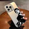 Movie Scarface Pattern Phone Case for iPhone 17 Air 16 15 14 11 Pro 13 12 Mini 8 7 Matte Laser Bumper Shockproof Hard Cover