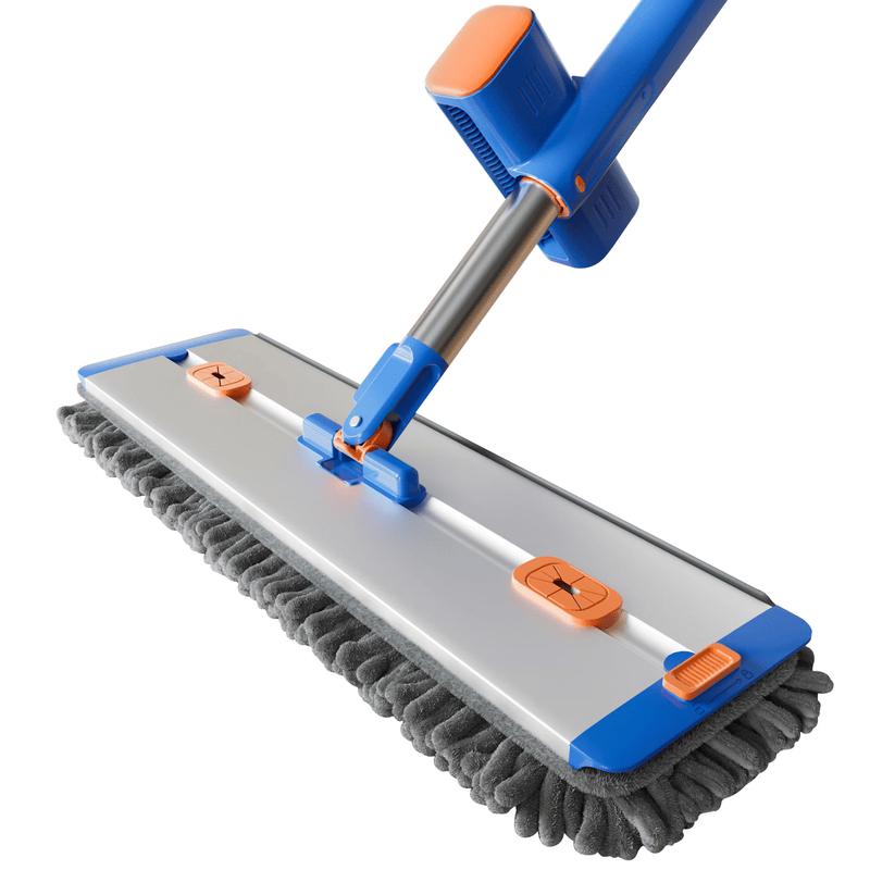 Sobang Self-Wringing Flat Mop with Chenille Pads
