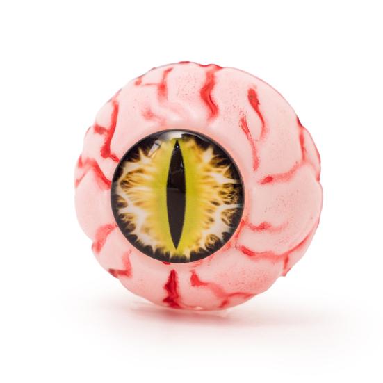 10 Pcs Halloween Fake Eyeballs Realistic Scary Plastic Bloodshot Eyeball In A Net Bag for Haunted House Halloween Party Decoration
