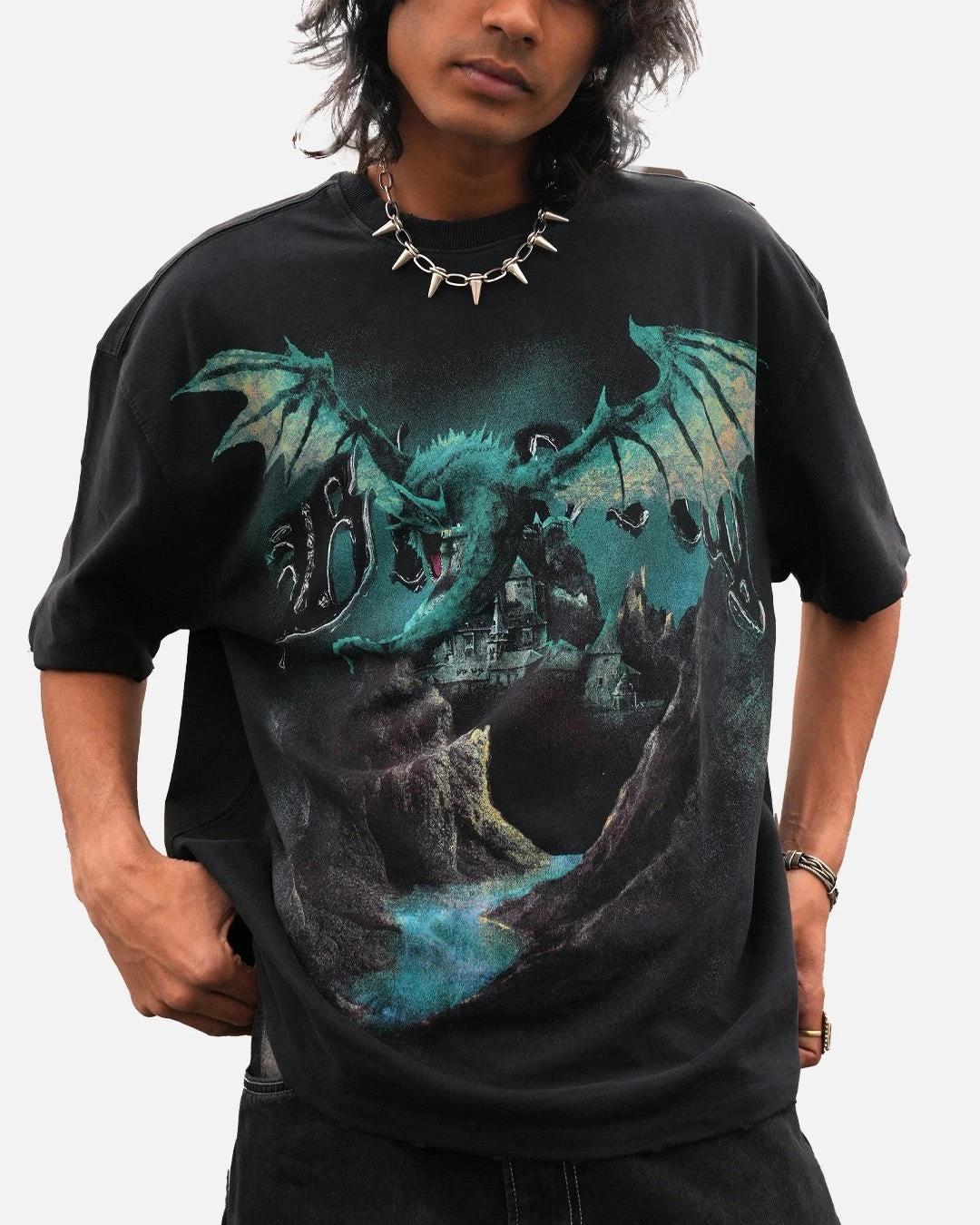 WRATH WINGS T-SHIRT - Premium Oversized T-Shirt For Men 4XL