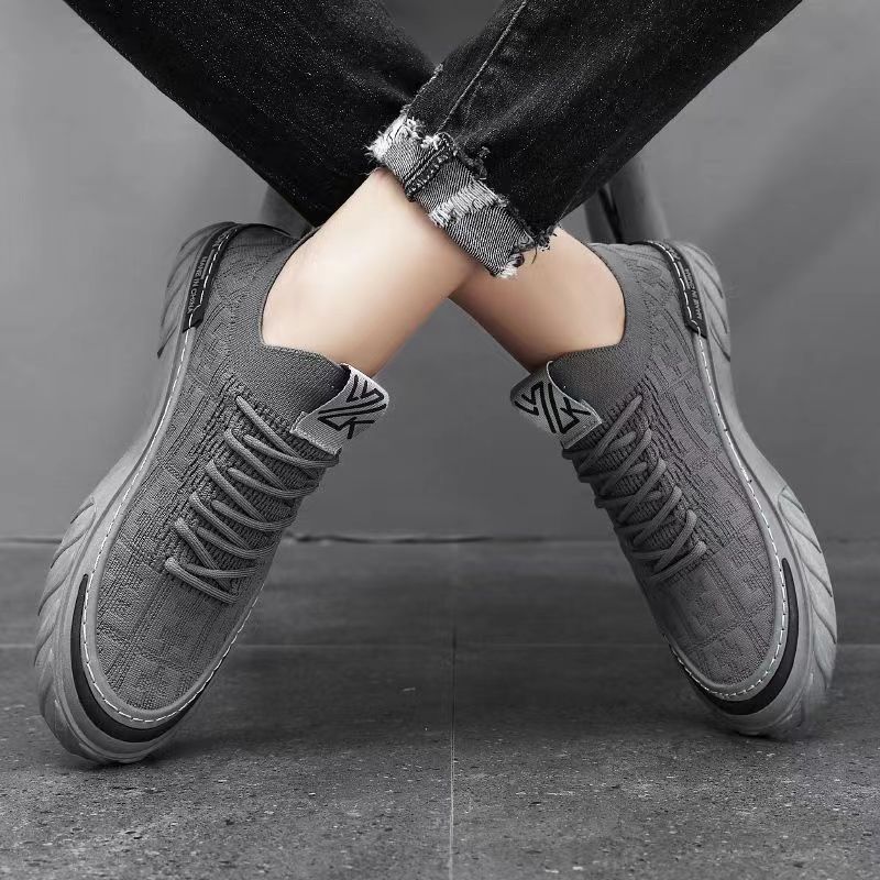 Neue Herrenschuhe Mode Herren Board Schuhe Outdoor Canvas Schuhe Low-Top Schnürschuhe Board Schuhe Arbeitsschuhe Herren Freizeitschuhe