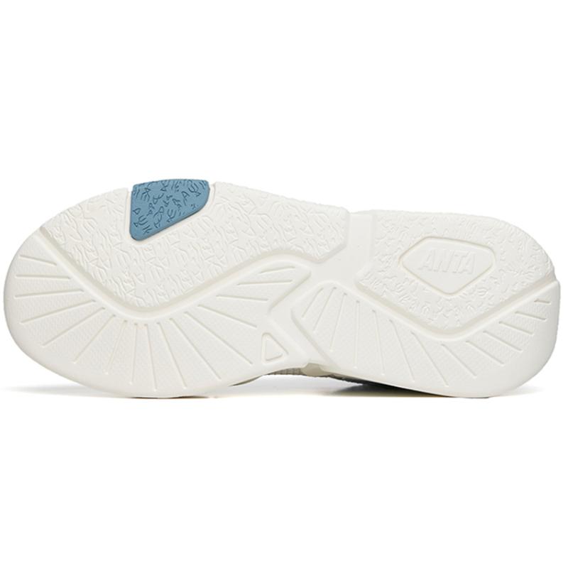 ANTA Life Collection Casual Shoes Men's Low top Ivory White/Illusion Blue/Wall Gray Sneakers 112238083-5