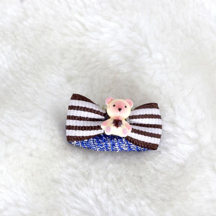 Yorkshire Terrier & Maltese Bow Hair Clip, Ideal for Dogs & Cats.