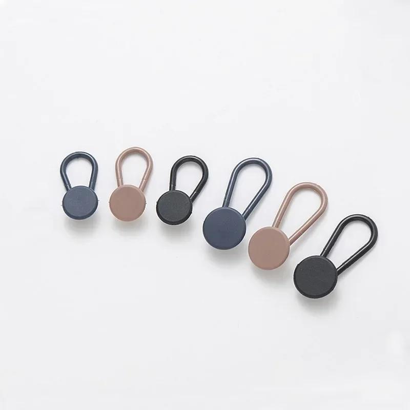 15mm/18mm Pants Extender Buttons Flexible Waist Extenders for Black Jeans Pants Pregnancy Trousers Skirt Lengthen Button