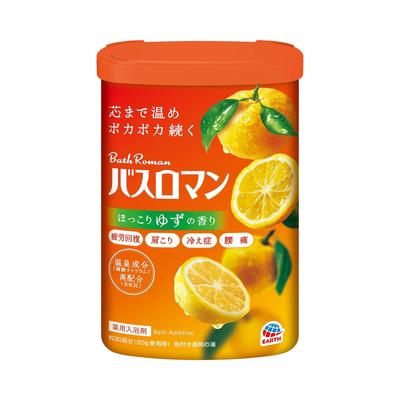 Bad Romerskt Bad Yuzu Innehåller Varmvattenkällans Ingredienser Medicinskt Bad Pulveriserade Badsalter, Doft, 600g, (Natriumsulfat), Salter, Tillsats, Läkemedelsklassad produkt