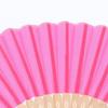 Chic Folding Silk Fabric fan for hand Wedding Bridal Favor painting Drawing