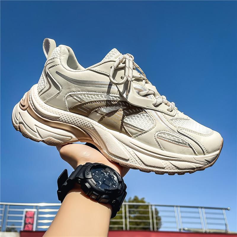 Sneakers men's new summer casual fashion trend sports running versatile student foreign trade dad shoes men