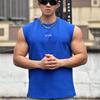 American Style Men's Summer Wide Shoulder Cotton Fitness Vest Casual Sports Running Sleeveless Top