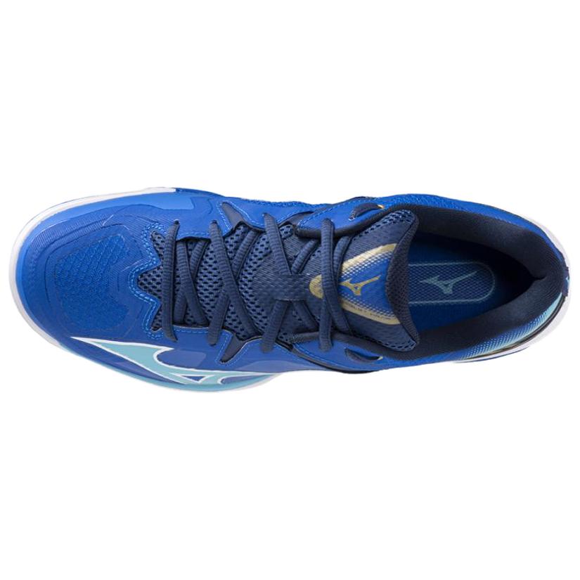 Mizuno Wave Claw 3 Fit Versatile Comfortable Non-Slip Durable Low-Top Badminton Shoes Unisex sneaker Blue 71GA244201