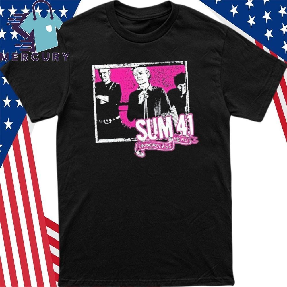 

Sum 41 New Underclass Hero Anniversary Tracklist Shirt Unisex T-Shirt S