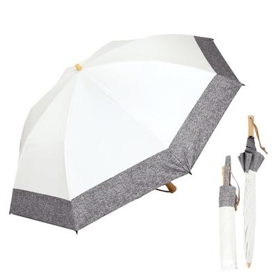 Folding Long Suitable for Sun and UV Light X Heather Parasol, Umbrella, 2-Way, Rain, Protection, 99.9% Blocking, Durable, Lightweight, Women's