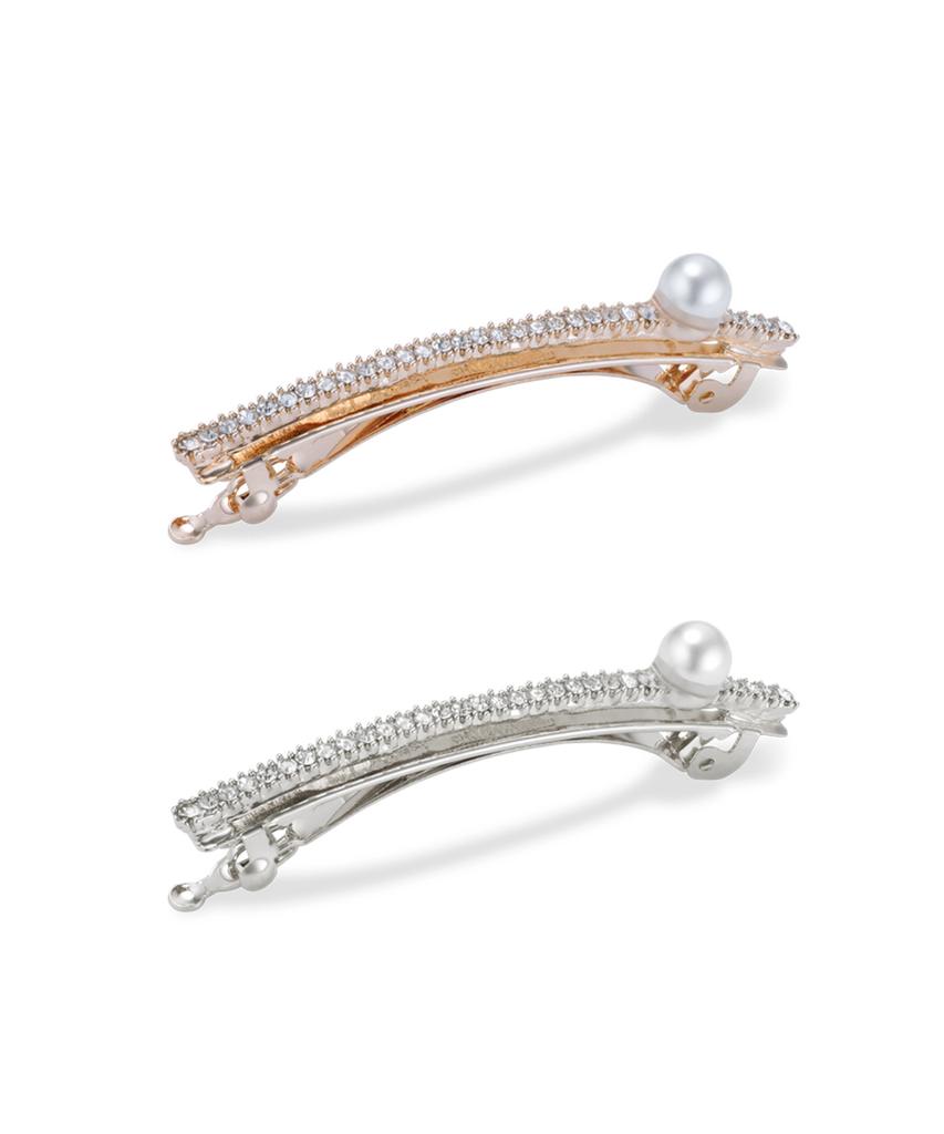 Ellejewelry Cubic Pearl Point Hairpin Elhp022