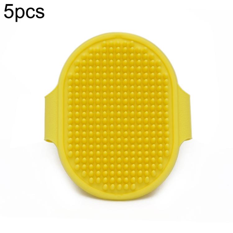 5pcs Pet Bathing Massage Brush For Dogs Cleaning And Beauty Tools