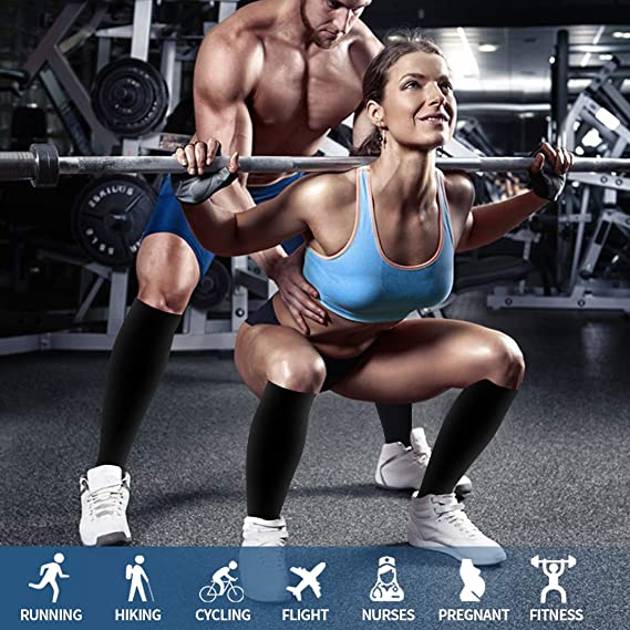 Ocks Men Women Flight Travel Elastic Tube Nurse Edema Pregnant Varicose Veins Hiking Running Marathon Socks 2027