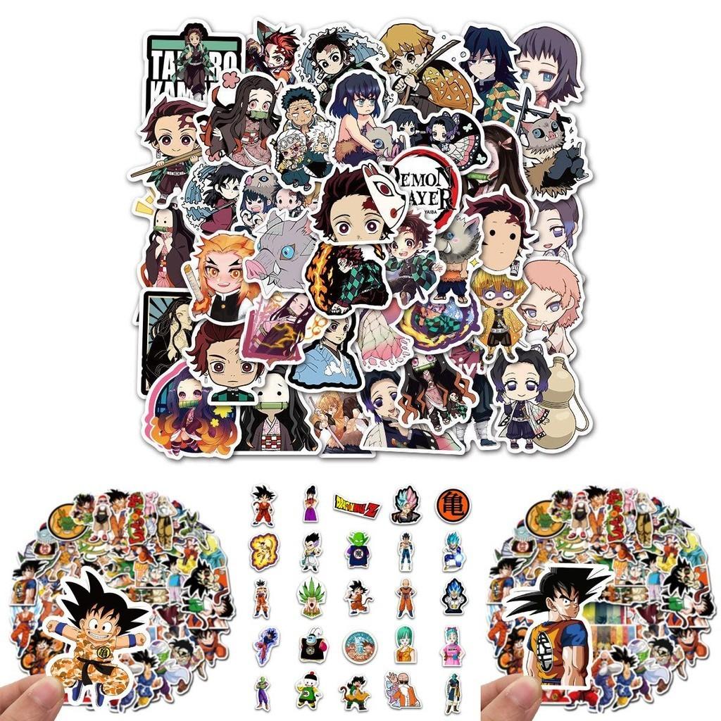 High-quality "demon Slayer" Graffiti Stickers Colorful Cartoon And Fresh Designs Pack Of 50 Stickers