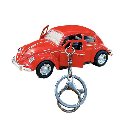 

Подвеска-брелок с открывателем автомобильной двери с инерционным механизмом, мультяшный дизайн, двойное кольцо-крючок, брелок для школьной сумки, дорожный аксессуар красный