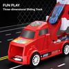 Kids Truck Deformation Transporter Car Toys Models Cars Educational Model Folding Track Toys for Boys Girls Birthday Xmas Gifts