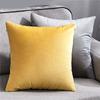 Solid color velvet pillowcase huddle pillowcase Nordic vintage style cushion cover home