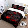 Eagle with red flames. Bedding sets Duvet cover sets Duvet covers Pillowcases(1* Duvet Cover 2* Pillowcases without duvet insert)